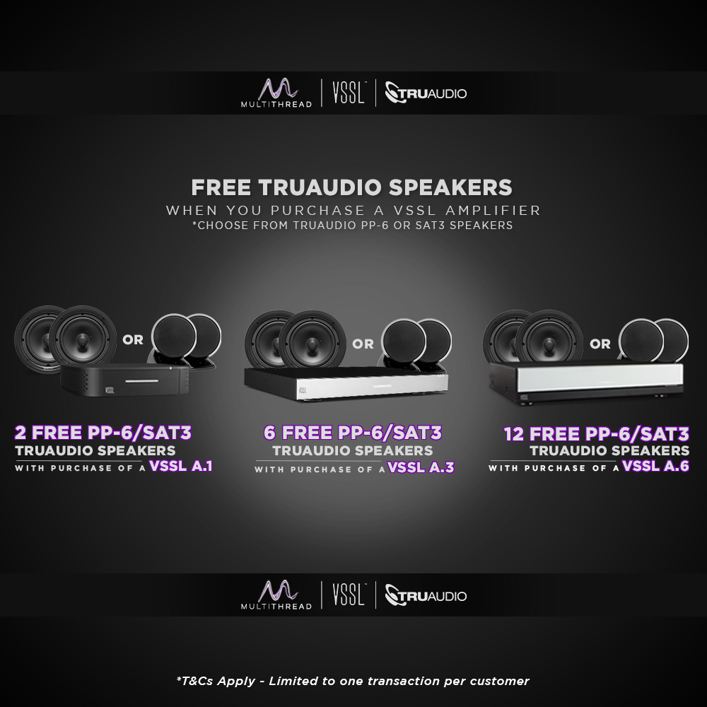Up to £3840 of FREE TruAudio Speakers with VSSL - LinITX Blog
