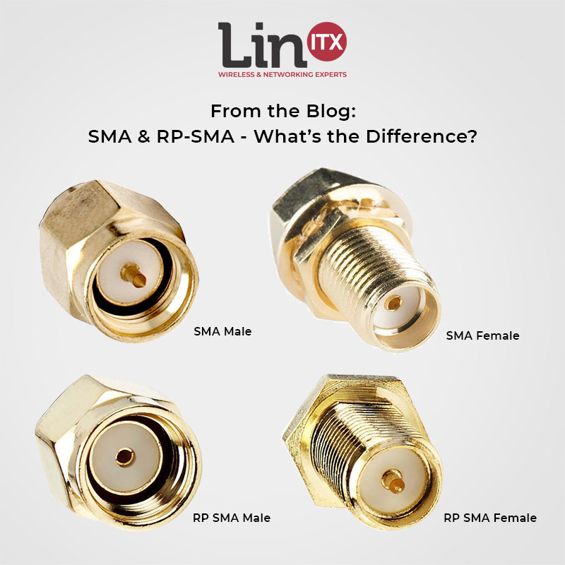 Explícitamente corazón Inferior What Are SMA & RP-SMA Connectors and What's the Difference? - LinITX Blog