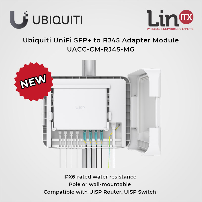 Ubiquiti UISP-Box Water-Resistant Mounting Enclosure - Overview ...