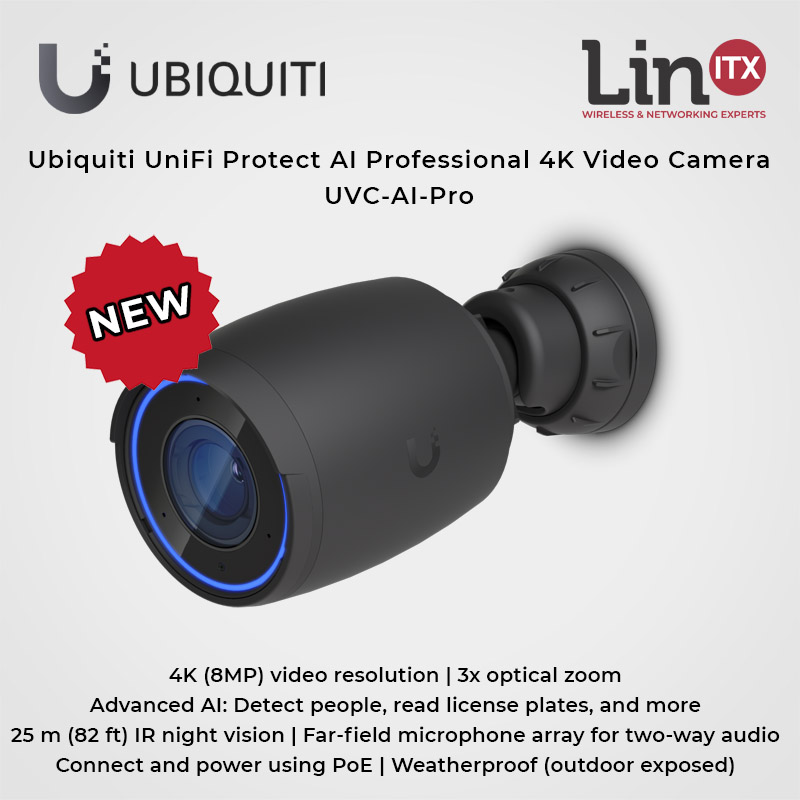 Ubiquiti Unifi Protect Uvc Ai Pro 4k Video Camera Cctv Overview Linitx Blog 5012